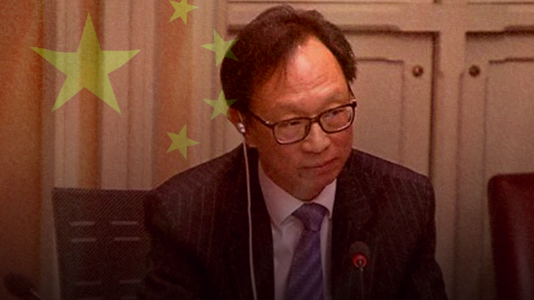 Group with links to communist China to host Liberal-appointed senator