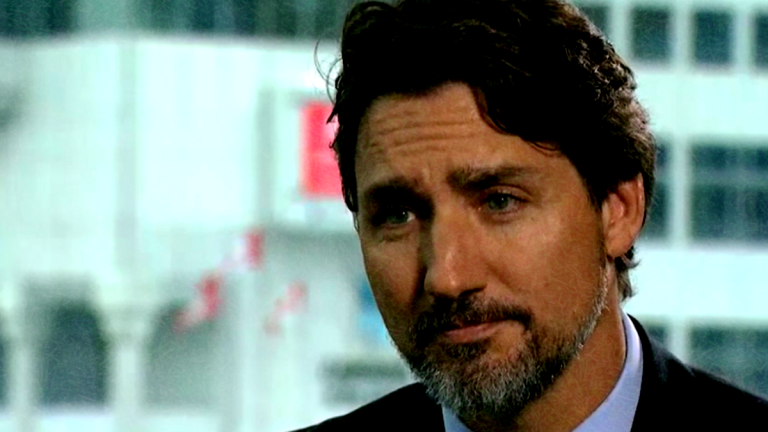 Trudeau blames US for Iranian plane crash