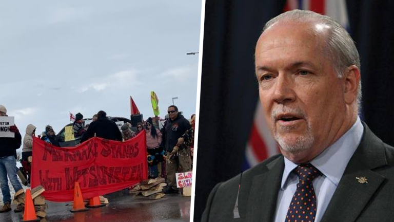 BC Premier John Horgan says cancelling LNG pipeline is “not an option”