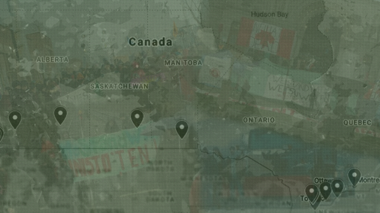 A map of Canada’s anti-pipeline protests and blockades