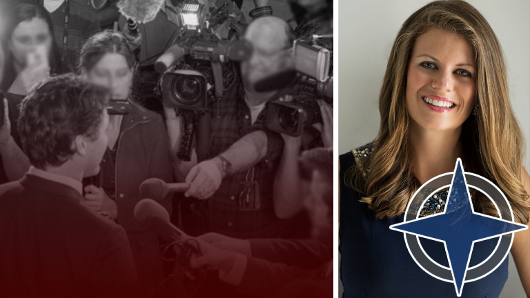 The media pushes fake news left, right and centre