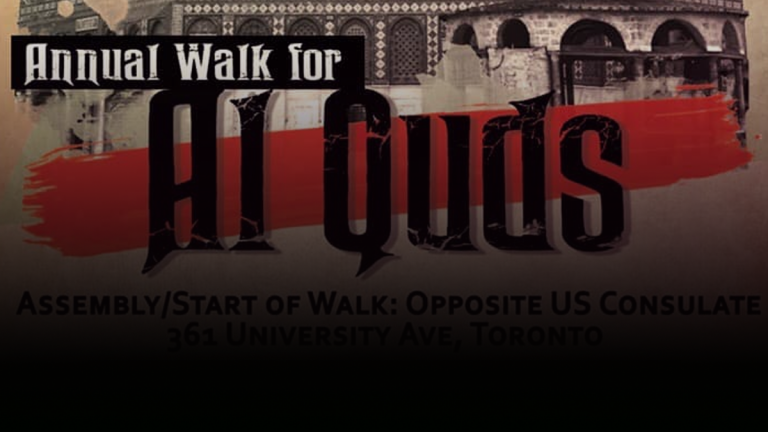 Israelis dubbed “thieves and murderers” at virtual Toronto al-Quds Day rally