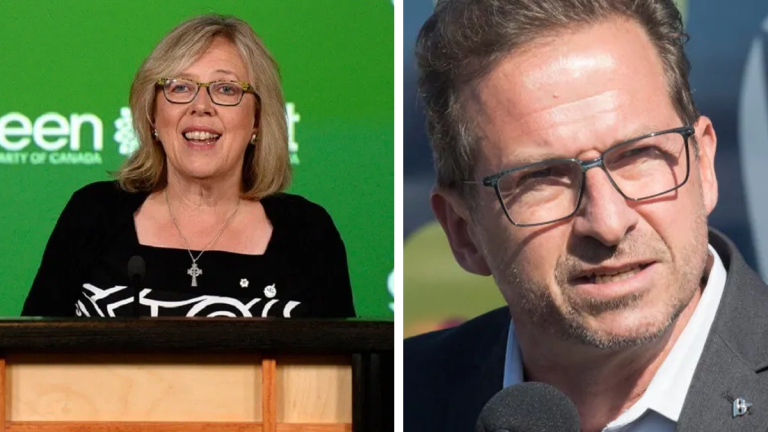 May and Blanchet celebrate as oil industry struggles