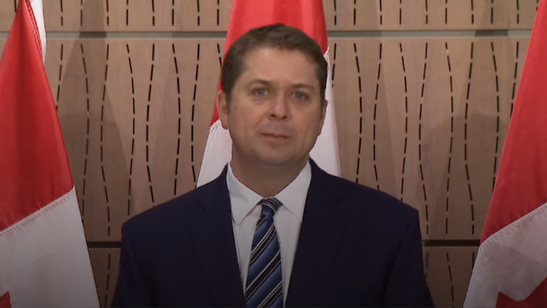 Trudeau’s about-face on China is “completely disingenuous,” says Scheer