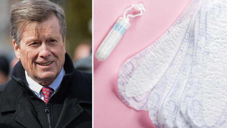 John Tory proclaims May 28 day for “people who menstruate”