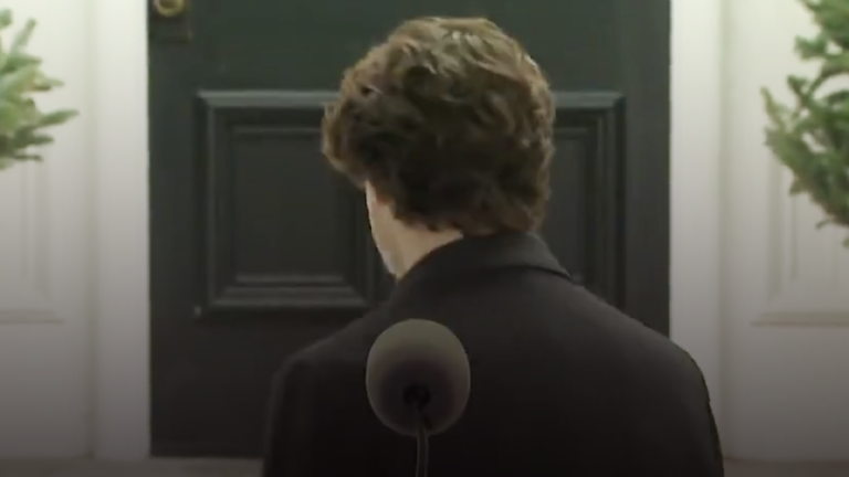 Trudeau walks away when asked if he’s standing up to China