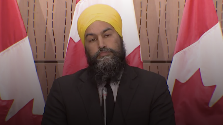 Jagmeet Singh booted out of House of Commons after calling Bloc MP a “racist”