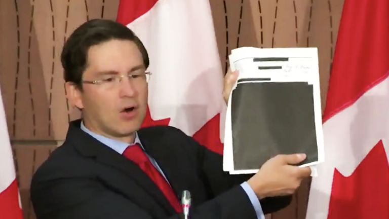 “This is a cover-up,”: MP Pierre Poilievre says about WE Charity document redactions