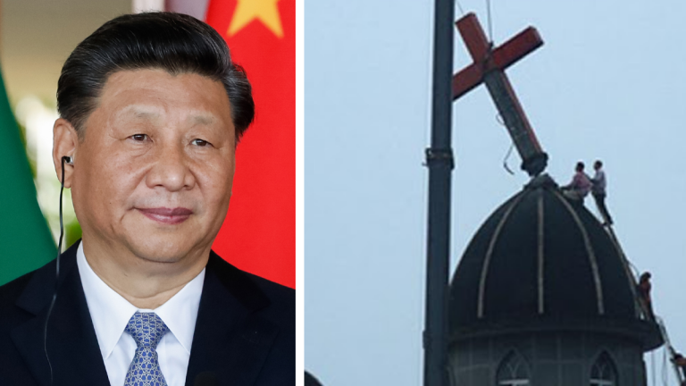Communist China removes over 900 crosses from churches