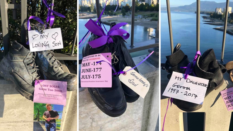 Vancouver art display remembers victims of drug crisis