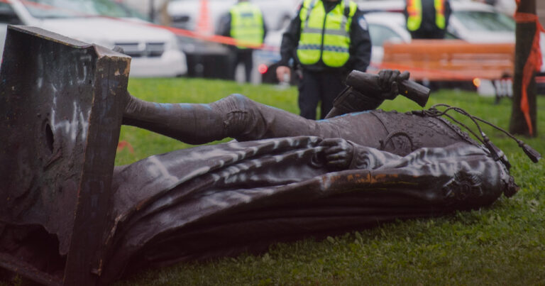 City of Montreal not replacing toppled John A. Macdonald statue