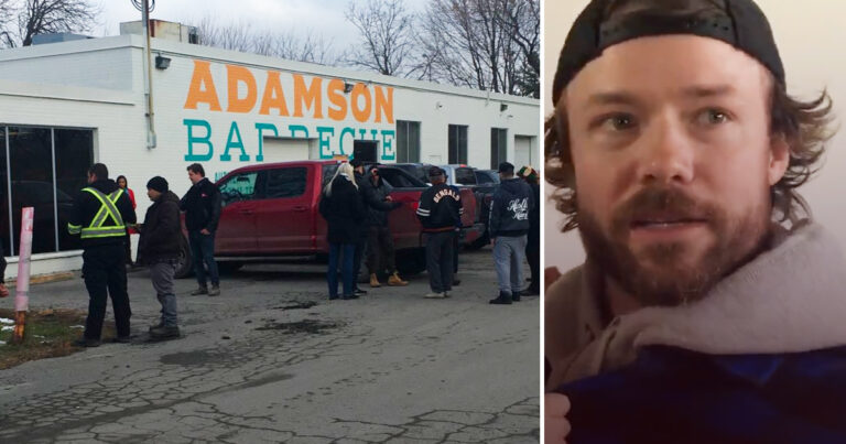 Defiant Toronto business owner opens doors despite lockdown