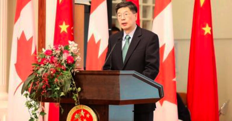Canadians should “be careful” to not criticize China: Chinese ambassador