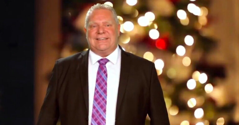 Ford warns Ontario may be locked down for Christmas