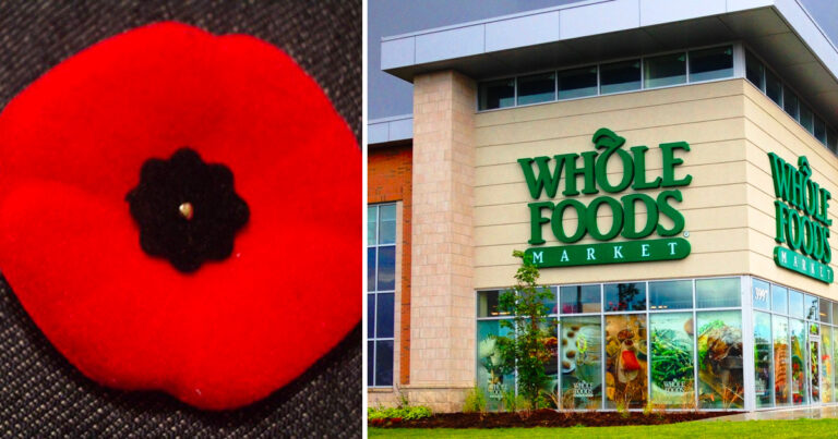 Whole Foods bans employees from wearing poppies