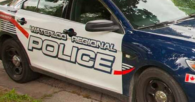 Waterloo police are investigating after reports of Nazi military flag flying at a residence