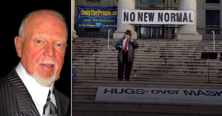 Don Cherry speaks out about Canucks firing of anthem singer who attended freedom rally