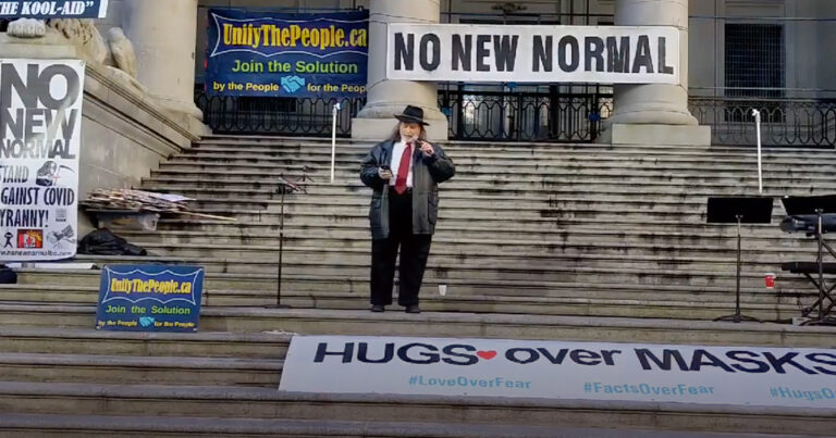 Canadian icon fired for taking part in anti-lockdown protest