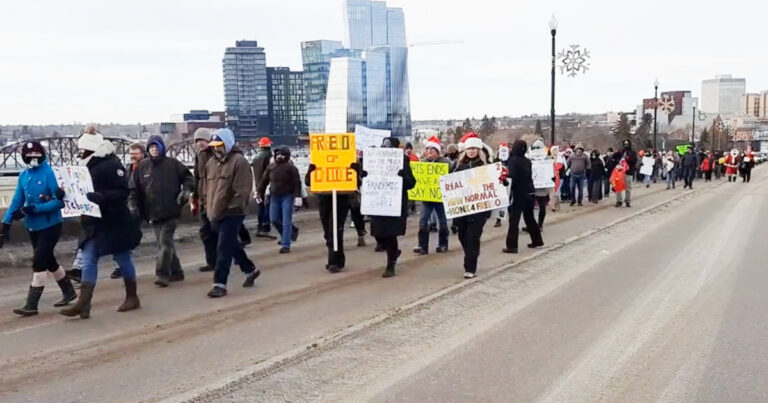 MERTA: Hundreds attend the Christmas Freedom Rally in Saskatoon