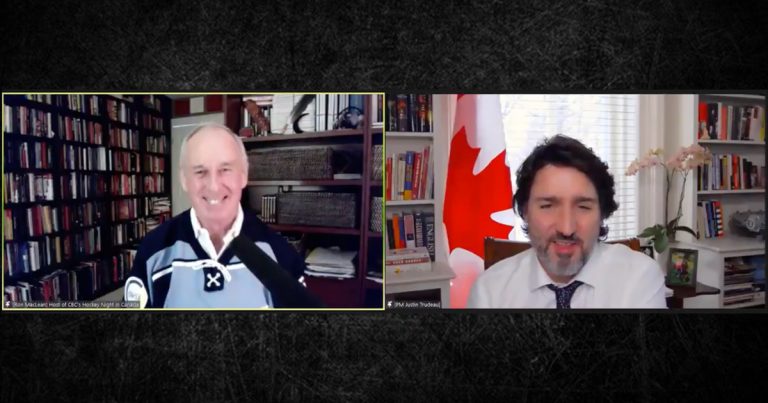 “No place for racism” in hockey: Justin Trudeau and Ron MacLean tackle hockey and social justice