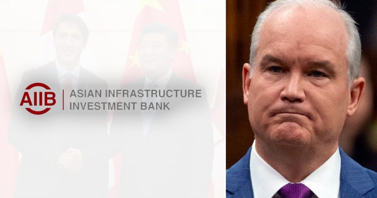 O’Toole urges Liberals to stop sending Chinese bank millions of dollars each year