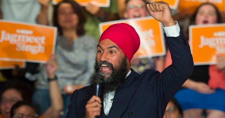 Jagmeet Singh accuses heckler of homophobia after drive-by insult