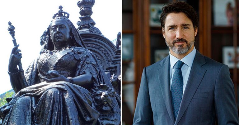 Trudeau silent on Victoria Day as leftists try to cancel Queen Victoria