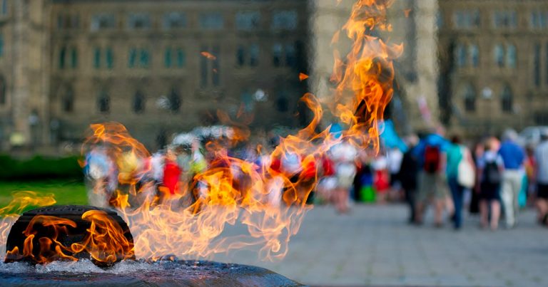 Centennial Flame on Parliament Hill to be replaced with “carbon-neutral” alternative