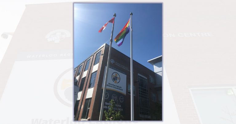 Catholic school board trustees quit over decision to fly pride flags