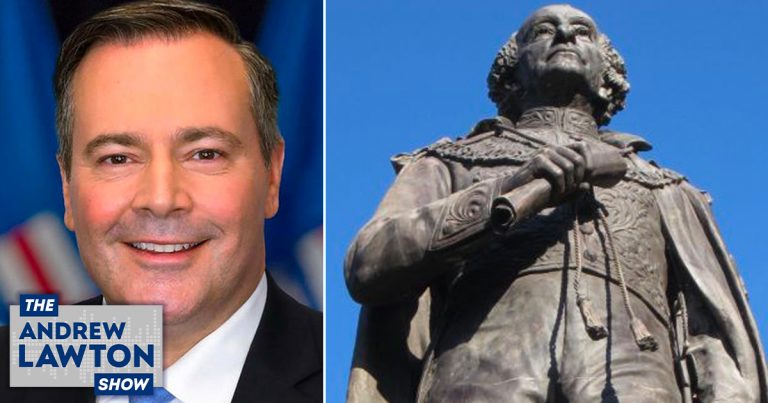 Jason Kenney stands up for John A Macdonald