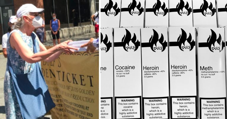 Vancouver city councillor helps hand out $3,000 worth of free meth, heroin and cocaine