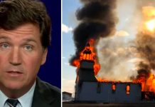 “Canada looks a lot like the Soviet Union:” Tucker Carlson slams defenders of church burnings