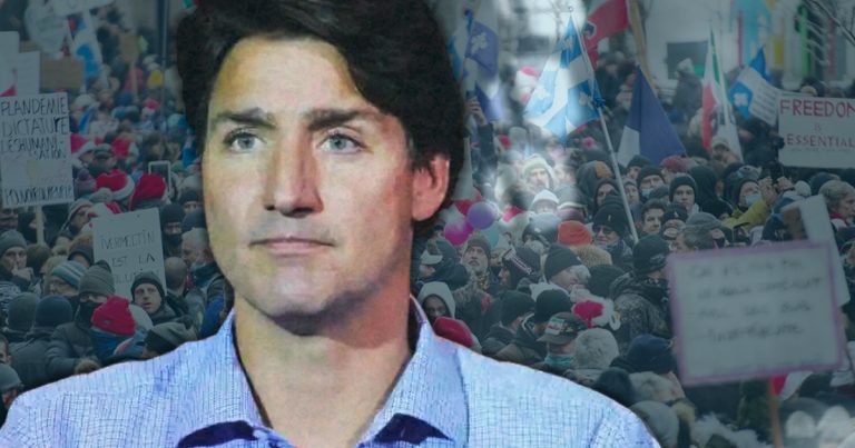Trudeau dismisses pro-freedom protesters as “angry, racist and misogynistic”