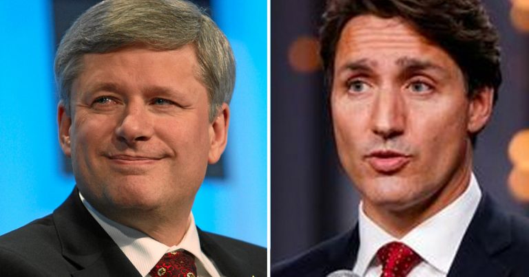 Trudeau takes repeat jabs at Harper government during Leaders’ debate