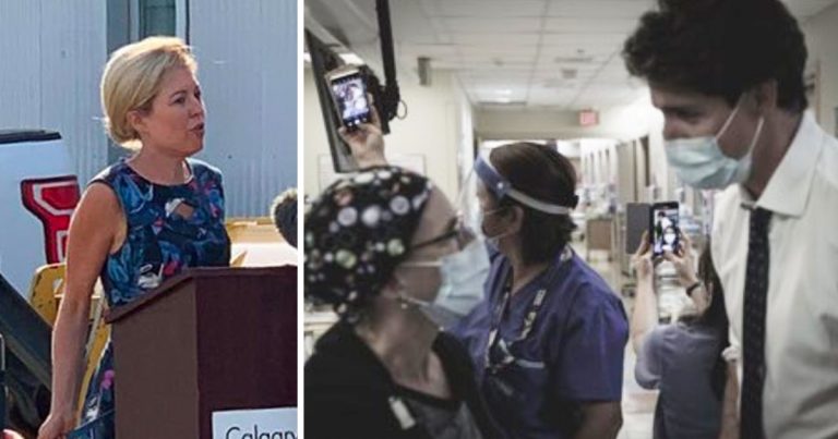 “It was shameful to see,” Rempel Garner says of Trudeau hospital campaign stops