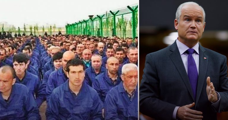 O’Toole says he will ban products created through slave labour