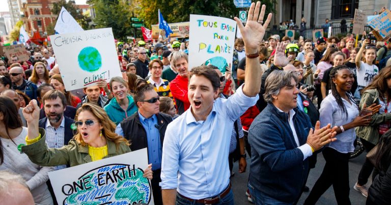 Justin Trudeau wants a “just transition” away from Canada’s energy sector