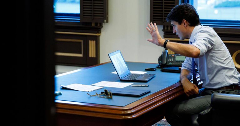 Justin Trudeau is promising to restrict online speech