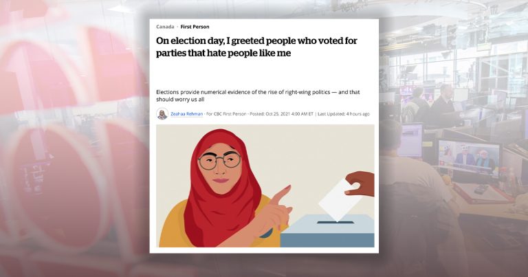 The CBC publishes a racist screed, then quietly rewrites it