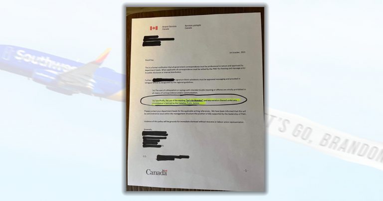 Viral memo from government banning “Let’s go Brandon” is fake: Shared Services Canada