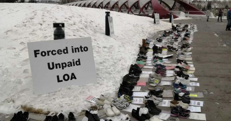 Alberta boots show the human toll of compulsory vaccine mandate