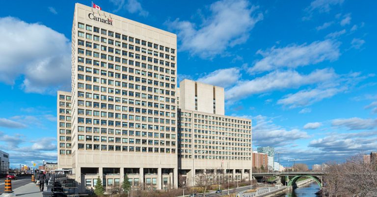 Canada had twice as many government employees working from home than US