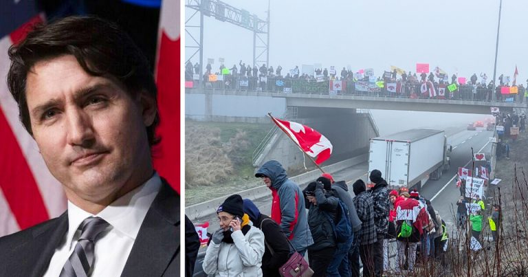 Will Trudeau back down on the vaccine mandate for truckers?