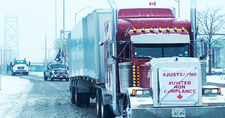 Truckers’ convoy isn’t about vaccines – it’s about freedom
