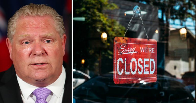 LEVY: Ontario small businesses dying under lockdowns