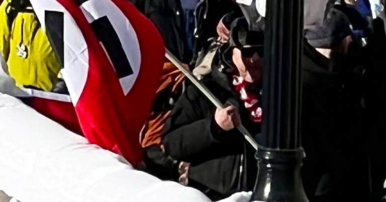 Everything we know so far about the Nazi Flag guy