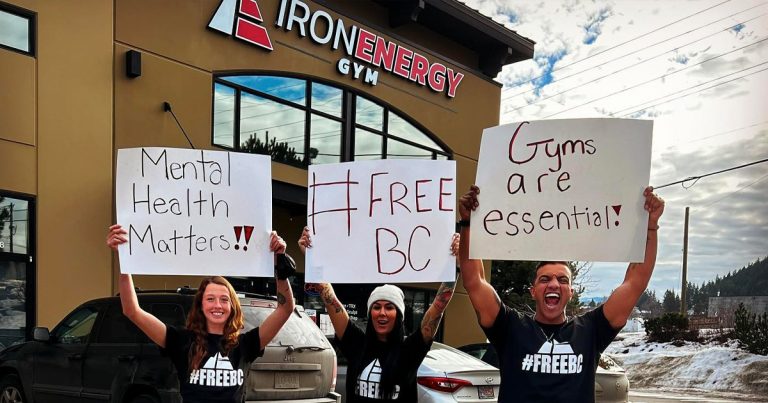 Defiant B.C. gym shut down, owners threatened with jail over COVID orders