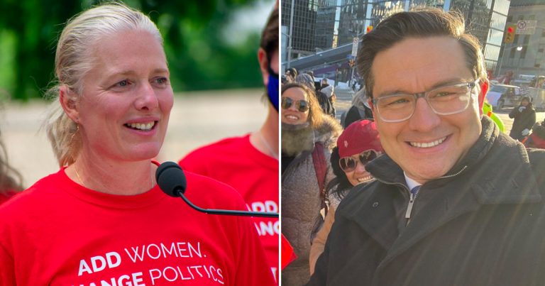 Poilievre calls former Liberal cabinet minister “a liar” for convoy tweet