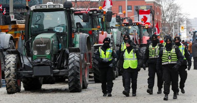 Ottawa Police says anyone protesting in Ottawa now “breaking the law”