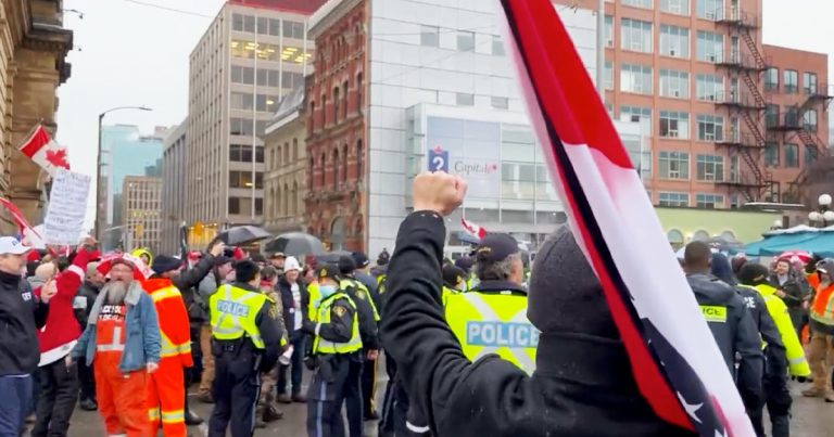 Convoy organizer arrested in Ottawa as police crackdown begins 